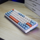 mehanička Wireless tastatura ZIFRIEND ZA63 Pro belo plava (zuti switch) - 609937