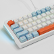 mehanička Wireless tastatura ZIFRIEND ZA63 Pro belo plava (zuti switch) - 609937