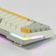 mehanička Wireless tastatura ZIFRIEND ZA63 Pro belo plava (zuti switch) - 609937