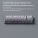 mehanička wireless tastatura ZIFRIEND ZT99 Pro sivo crna (sivi switch) - 614212