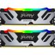 KINGSTON DIMM DDR5 64GB (2x32GB kit) 6000MT/s KF560C32RSAK2-64 FURY Renegade Silver RGB - MEM02371