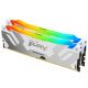KINGSTON DIMM DDR5 32GB (2x16GB kit) 6800MT/s KF568C36RWAK2-32 FURY Renegade RGB White - MEM02411
