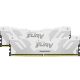 KINGSTON DIMM DDR5 64GB (2x32GB kit) 6000MT/s KF560C32RWK2-64 FURY Renegade White - MEM02439