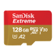 Mem.Kartica SanDisk SDXC Extreme micro Pro Deluxe 128GB 190MB/s A2 C10 UHS-I U3 V30 - 204593
