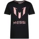 MESSI logo majica kratak rukav za dečake Mijassi,crna - C121KUN30001-950