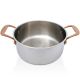 METALAC Plitka šerpa inox 20cm/2.8L Venera - 387412
