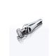 Metalni analni dildo sa dijamantom 9cm S - 10270-1