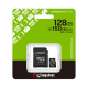 Micro SD kartica Kingston 128GB Canvas Select Plus Class 10 UHS-I U1 V10 A1 Read up to 150MB/s w/SD adapter - SDCS3-128GB