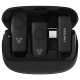 Mikrofon Wireless Fantech Lavalier Leviosa Air WMV21C (Dual Mic) Type-C crni - G213456
