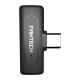 Mikrofon Wireless Fantech Lavalier Leviosa Air WMV21C (Dual Mic) Type-C crni - G213456