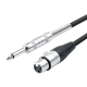 Mikrofonski kabel 6,3mm na XLR Zenski JWD-AU20 0,2m-0,5m - 612890