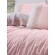 DEKOR DOM Posteljina CB Ranforce double Folk Art Mila pembe - 038237
