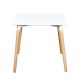 BOLZZ Milano 2 sto 80x80 cm - BOLMIL2TBLWHIT