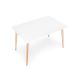 BOLZZ Milano sto 120x80 cm - BOLMILTBLWHIT