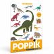 Edukativni poster s nalepnicama Mini otkrića: Dinosaurusi 3+ - MIN003