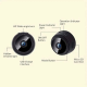 Mini Wireless Kamera 1080P A9 crna - 612066