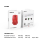 Miš Gaming Fantech WGC2 Venom II crveni - G208871