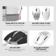 Miš Gaming Wireless Fantech XD7 Aria space edition - G204518
