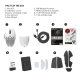 Miš Gaming Wireless Fantech XD7 Aria space edition - G204518