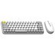 Miš tastatura Combo Wireless Fantech WK-896 GO Mochi 65 sivi - G213766