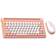 Miš tastatura Combo Wireless Fantech WK-897 GO Mochi 80 narandzasti - G213773