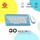 Miš tastatura Combo Wireless Fantech WK-897 GO Mochi 80 plavi - G213771