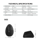 Mis Wireless Fantech W195 GO comfy crni - 220810