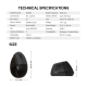 Mis Wireless Fantech W195R GO comfy sivi - 220811