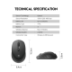 Mis Wireless Fantech W609 GO crni - 214904