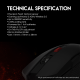 Mis Wireless Fantech WG10 Raigor II Space Edition - 206348
