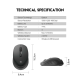 Miš Wireless Gaming Fantech W609 GO crni - G214904