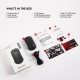 Miš Wireless Gaming Fantech XD3 (V3) 1K Helios II beli - G213424