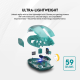 Mis Wireless Gaming Fantech XD7 Aria plavi sa podlogom Fantech MP353 Agile plava - 213762-1