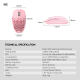Mis Wireless Gaming Fantech XD7 Aria Sakura - 208403-1