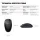 Mis Wireless Gaming Fantech XD7V2P Aria II PRO crni - 219685