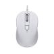 ASUS Žični miš Wired Blue Ray MU101C, bela - MIS01879