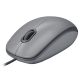 LOGITECH Žični optički miš Silent M110, siva - MIS01906