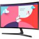 SAMSUNG Monitor S24C366EAU 61cm/24inca (1920x1080) Curved 16:9 4ms 75Hz HDMI VGA VESA Full HD Black - MO011