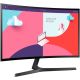 SAMSUNG Monitor S24C366EAU 61cm/24inca (1920x1080) Curved 16:9 4ms 75Hz HDMI VGA VESA Full HD Black - MO011