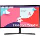SAMSUNG Monitor S24C366EAU 61cm/24inca (1920x1080) Curved 16:9 4ms 75Hz HDMI VGA VESA Full HD Black - MO011