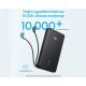 ANKER Zolo 20000mAh, 22.5W, sa ugrađenim USB-C kablom, Power Bank crni - EP2924899