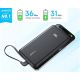 ANKER Zolo 20000mAh, 22.5W, sa ugrađenim USB-C kablom, Power Bank crni - EP2924899