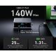 ANKER Prime 250W GaN stoni brzi punjač, 6-portova (4x USB-C, 2x USB-A) srebrni - EP3027925