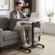 MODERNHOME Mobilni podesivi sto 70x48 cm laptop sto sa podesavanjem visine 71.5–112 cm white - EP2828247