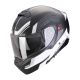 SCORPION Exo-930 evo sikon matt black-silver-white - 15SCO194428284