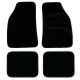 SUMEX Univerzalne tepih patosnice crne 4kom 48.5X65cm-39.5X32.5cm - MOK1000
