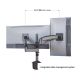 NORTH BAYOU H180 stoni nosač za dva monitora mat crni 17-27 inča - EP3153380