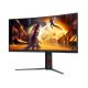 AOC 34 inča CU34G4 UWQHD 3440x1440 Fast VA 180 Hz zakrivljeni gaming monitor - MON03402