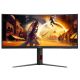 AOC 34 inča CU34G4 UWQHD 3440x1440 Fast VA 180 Hz zakrivljeni gaming monitor - MON03402