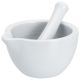 VILDE Porcelanski avan sa tučkom 11x10x6cm Excellent Houseware - KUH000038A00000